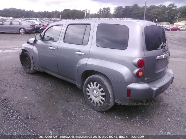 3GNDA13D96S618123 - 2006 CHEVROLET HHR LS SILVER photo 3