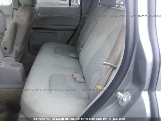 3GNDA13D96S618123 - 2006 CHEVROLET HHR LS SILVER photo 8