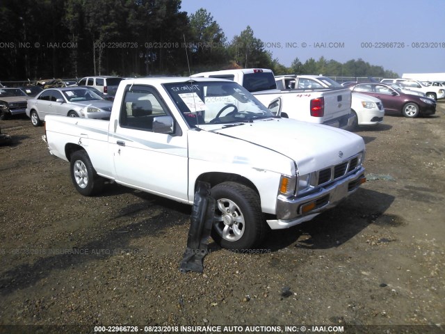 1N6SD11S9TC340234 - 1996 NISSAN TRUCK XE WHITE photo 1