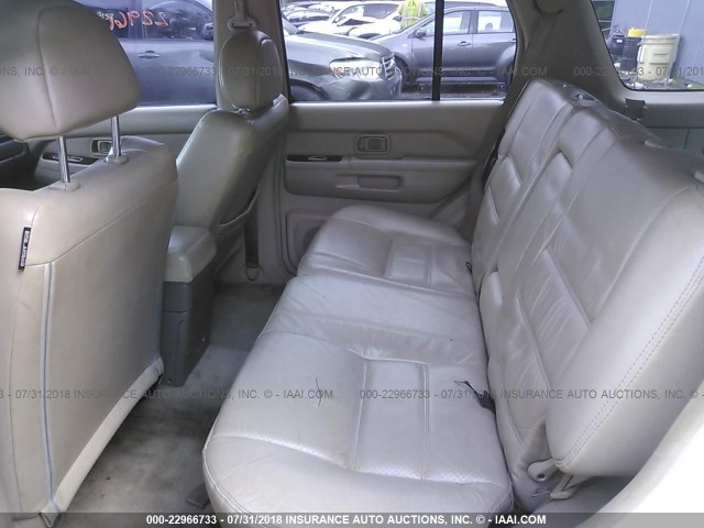 JN8DR09Y22W715074 - 2002 NISSAN PATHFINDER LE/SE WHITE photo 8