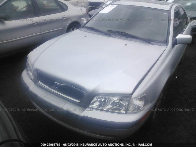 YV1VS29511F756584 - 2001 VOLVO S40 1.9T SILVER photo 6