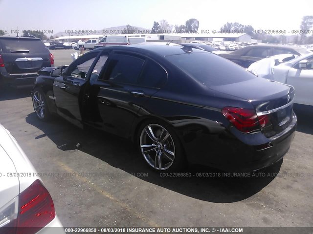 WBAYA8C58FD825742 - 2015 BMW 750 I BLACK photo 3