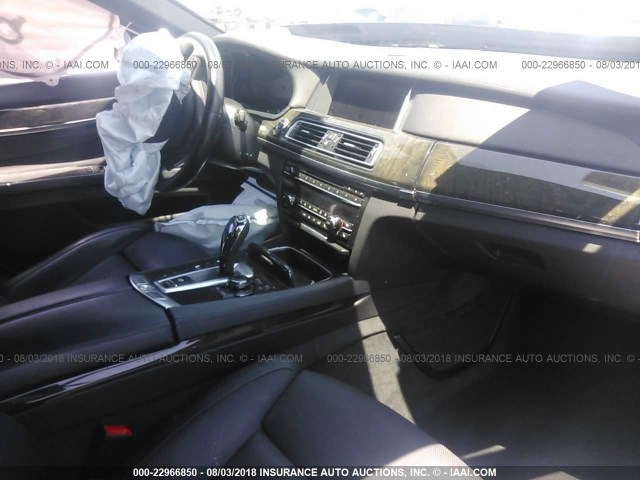 WBAYA8C58FD825742 - 2015 BMW 750 I BLACK photo 5