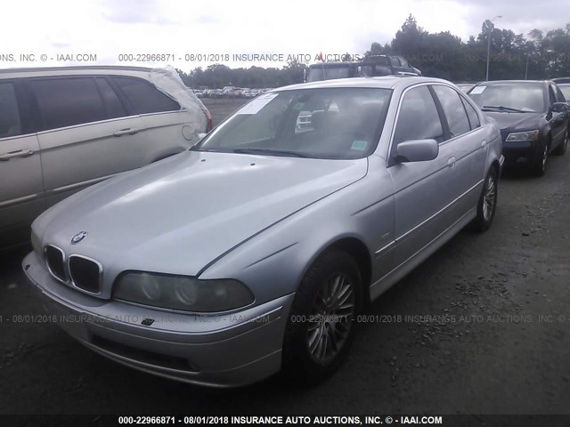 WBADT634X2CH89673 - 2002 BMW 530 I AUTOMATIC SILVER photo 2