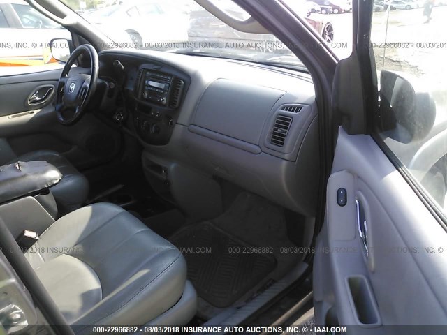 4F2YU08192KM45672 - 2002 MAZDA TRIBUTE LX/ES ნაცრისფერი ფოტო 5