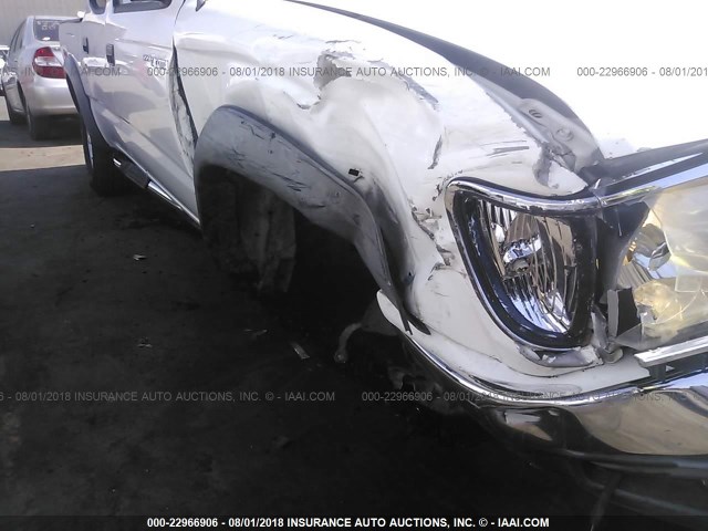 5TEGN92N62Z018230 - 2002 TOYOTA TACOMA DOUBLE CAB PRERUNNER WHITE photo 6