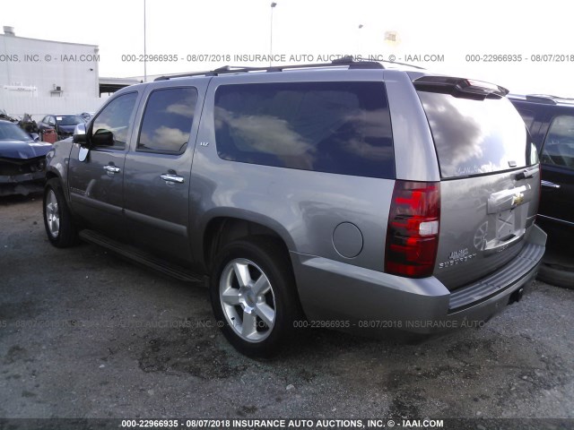 3GNFC16088G131139 - 2008 CHEVROLET SUBURBAN C1500  LS GRAY photo 3