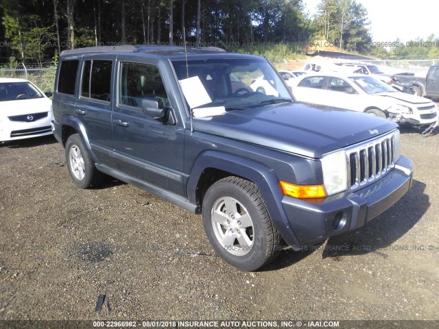 1J8HH48K67C612679 - 2007 JEEP COMMANDER ნაცრისფერი ფოტო 1