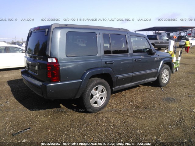 1J8HH48K67C612679 - 2007 JEEP COMMANDER ნაცრისფერი ფოტო 4