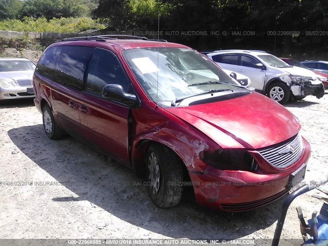2C4GP24R83R389494 - 2003 CHRYSLER TOWN & COUNTRY  RED photo 1
