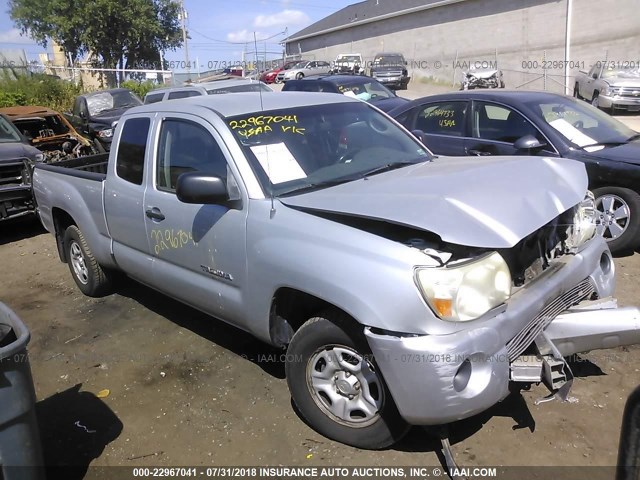 5TETX22N26Z178059 - 2006 TOYOTA TACOMA ACCESS CAB Күміс фото 1