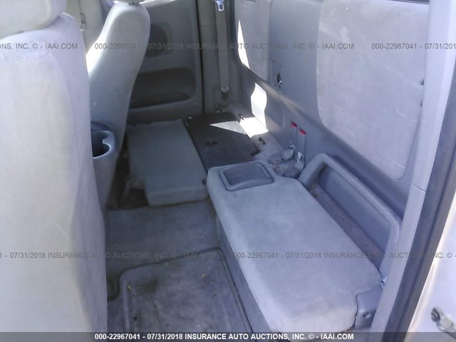 5TETX22N26Z178059 - 2006 TOYOTA TACOMA ACCESS CAB Күміс фото 8