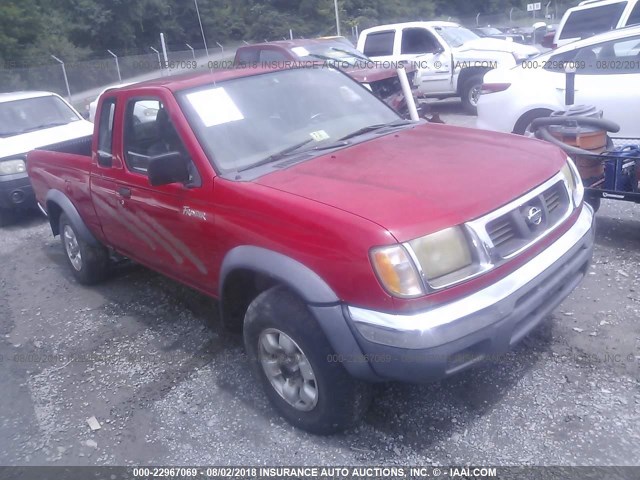 1N6DD26Y0WC389242 - 1998 NISSAN FRONTIER KING CAB XE/KING CAB SE RED photo 1