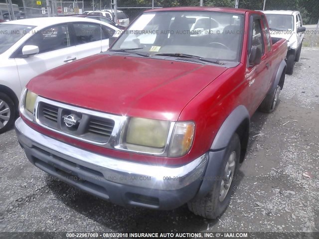 1N6DD26Y0WC389242 - 1998 NISSAN FRONTIER KING CAB XE/KING CAB SE RED photo 6