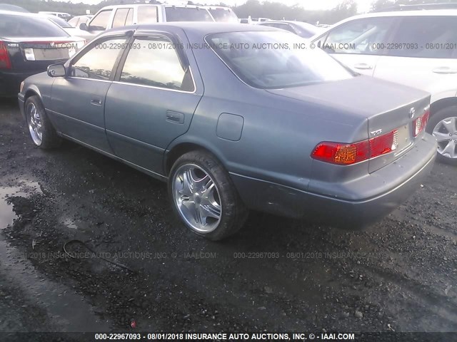 4T1BG22K81U794072 - 2001 TOYOTA CAMRY CE/LE/XLE 蓝色 照片 3