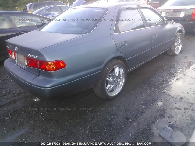 4T1BG22K81U794072 - 2001 TOYOTA CAMRY CE/LE/XLE 蓝色 照片 4