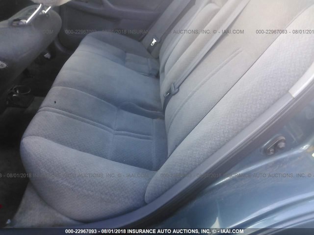 4T1BG22K81U794072 - 2001 TOYOTA CAMRY CE/LE/XLE 蓝色 照片 8