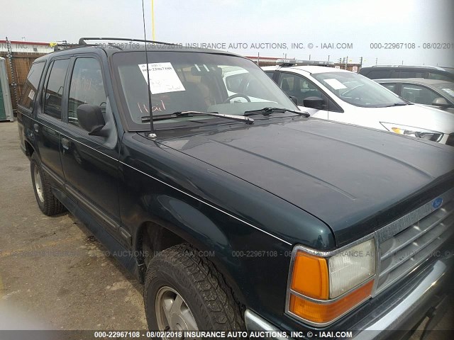1FMDU34X5PUA84197 - 1993 FORD EXPLORER GREEN photo 6