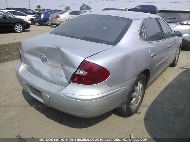 2G4WC532651309605 - 2005 BUICK LACROSSE CX GRAY photo 4