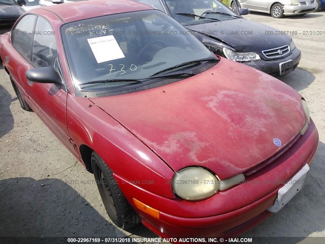 1P3ES47C0SD307414 - 1995 PLYMOUTH NEON HIGHLINE RED photo 3