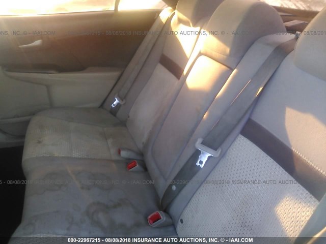 4T4BF1FK4DR295190 - 2013 TOYOTA CAMRY L/SE/LE/XLE 深蓝色 照片 8