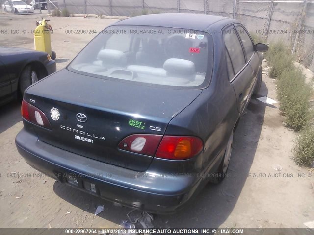 1NXBR12E0WZ138471 - 1998 TOYOTA COROLLA VE/CE/LE 绿色 照片 4
