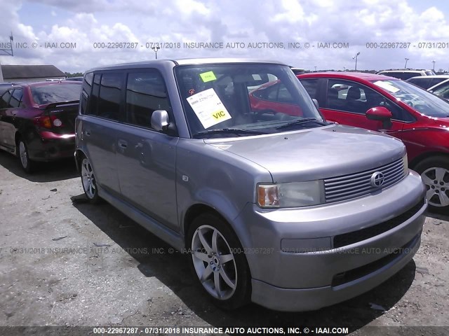 JTLKT334364053992 - 2006 TOYOTA SCION XB Silber Foto 1