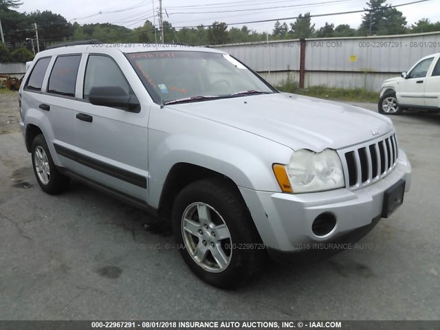 1J4GR48K05C535315 - 2005 JEEP GRAND CHEROKEE LAREDO/COLUMBIA/FREEDOM 银色 照片 1