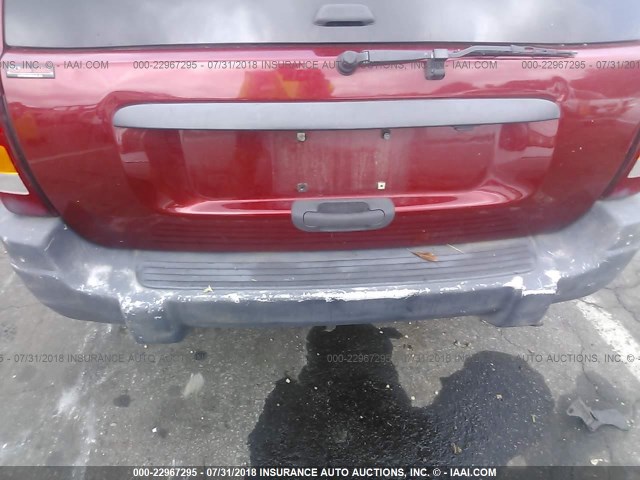 1J4GX48S54C151017 - 2004 JEEP GRAND CHEROKEE LAREDO/COLUMBIA/FREEDOM 红色 照片 6