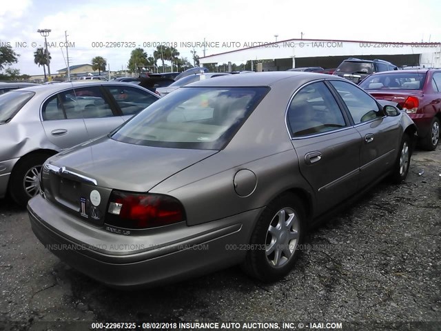 1MEFM55S03G616703 - 2003 MERCURY SABLE LS PREMIUM GOLD photo 4