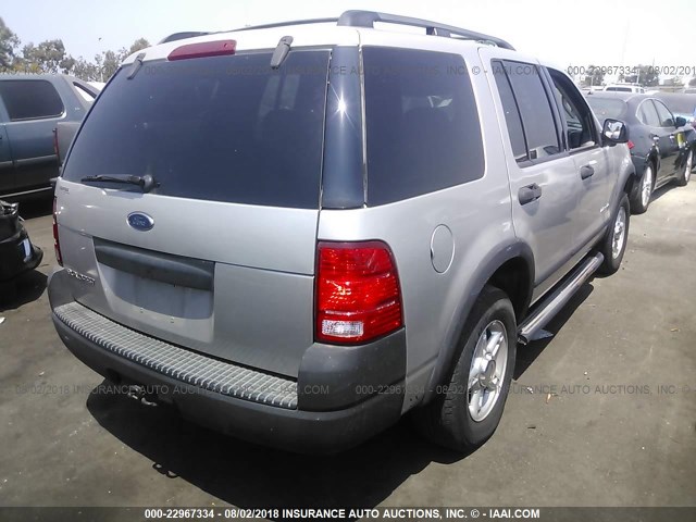 1FMDU72K64ZB04213 - 2004 FORD EXPLORER XLS/XLS SPORT SILVER photo 4