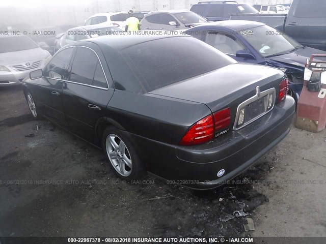 1LNHM86S32Y615253 - 2002 LINCOLN LS 绿色 照片 3