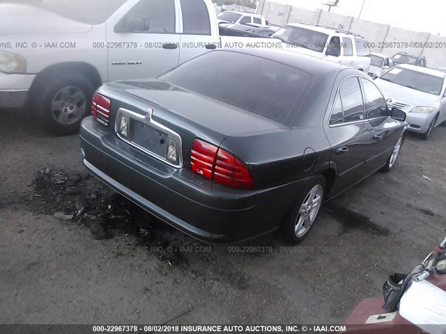 1LNHM86S32Y615253 - 2002 LINCOLN LS 绿色 照片 4