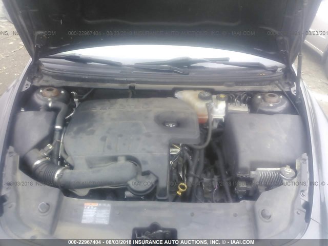 1G1ZB5E13BF174895 - 2011 CHEVROLET MALIBU LS ნაცრისფერი ფოტო 10
