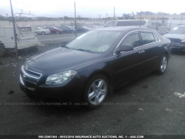 1G1ZB5E13BF174895 - 2011 CHEVROLET MALIBU LS ნაცრისფერი ფოტო 2