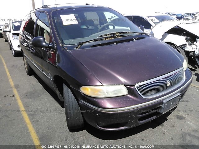 1C4GP64L9TB358322 - 1996 CHRYSLER TOWN & COUNTRY LXI MAROON photo 1