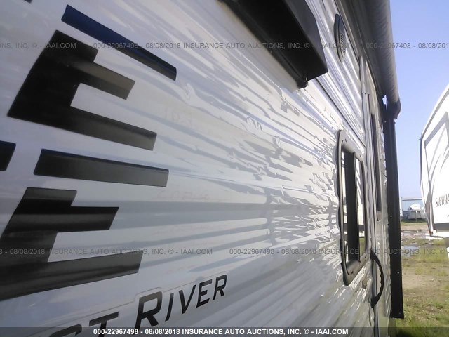 4X4TSMB23G7408176 - 2016 FOREST RIVER 262BHXL SALEM CRUISE  WHITE photo 6