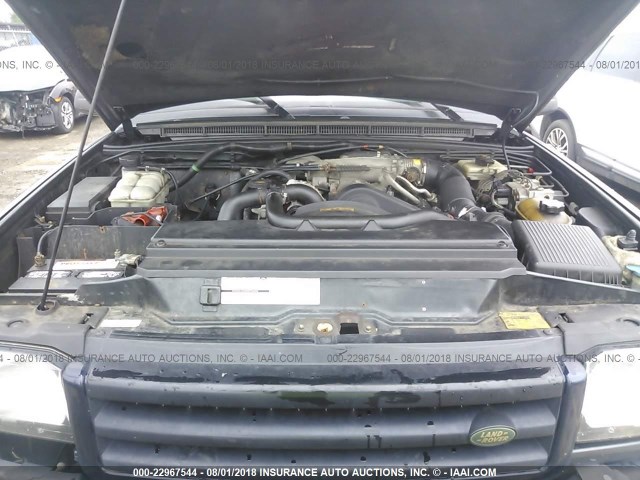 SALTY1247XA209681 - 1999 LAND ROVER DISCOVERY II  შავი ფოტო 10