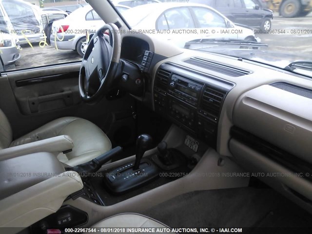 SALTY1247XA209681 - 1999 LAND ROVER DISCOVERY II  შავი ფოტო 5