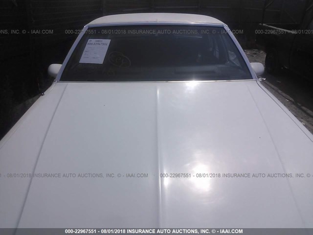 1G1BN69H7GX110754 - 1986 CHEVROLET CAPRICE CLASSIC WHITE photo 6