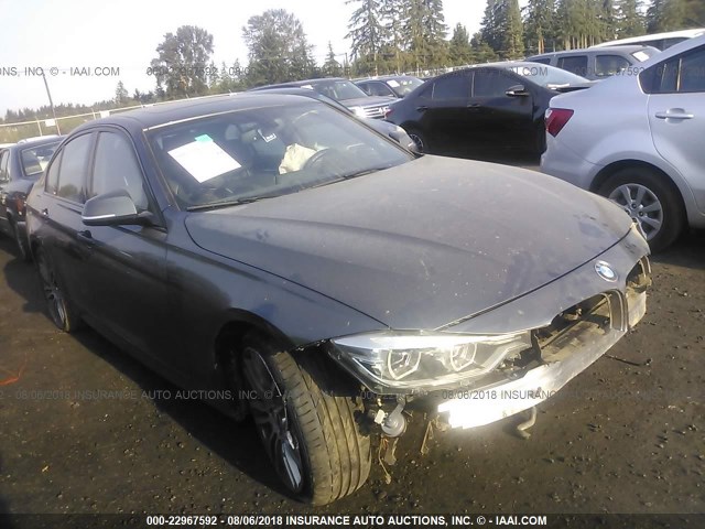 WBA8B3G57HNU35609 - 2017 BMW 340 I Grau Foto 1