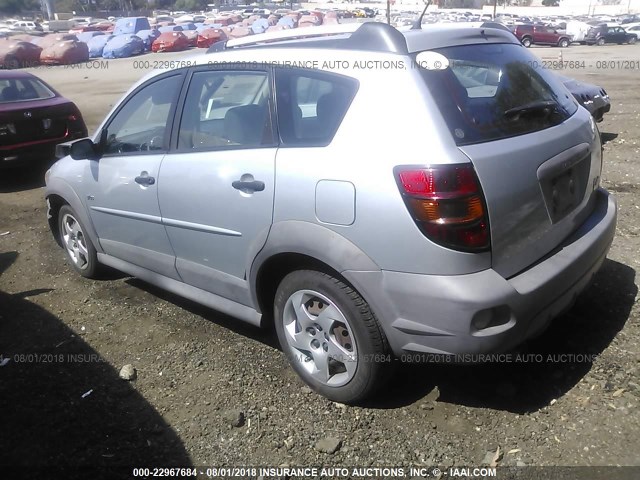 5Y2SL65828Z405771 - 2008 PONTIAC VIBE SILVER photo 3