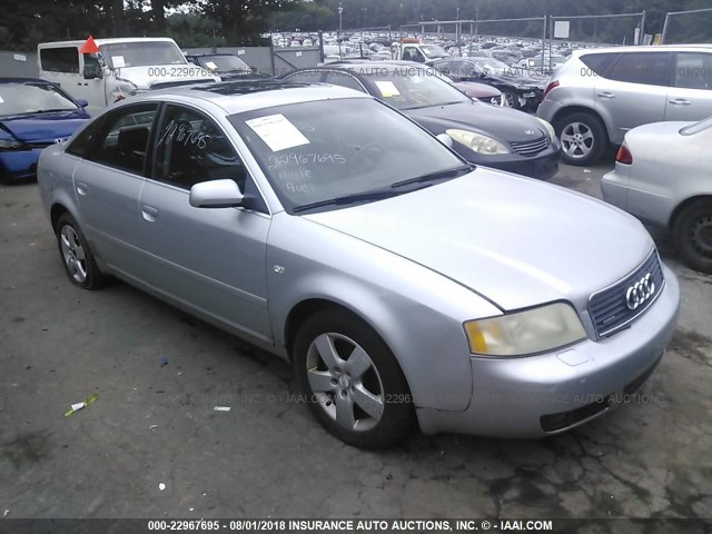 WAULT64B43N022445 - 2003 AUDI A6 3.0 QUATTRO SILVER photo 1