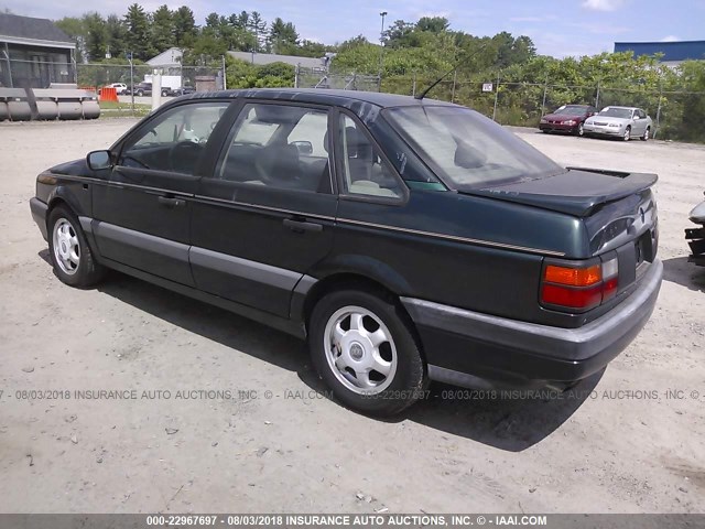 WVWJF4312RE008664 - 1994 VOLKSWAGEN PASSAT GLX 绿色 照片 3