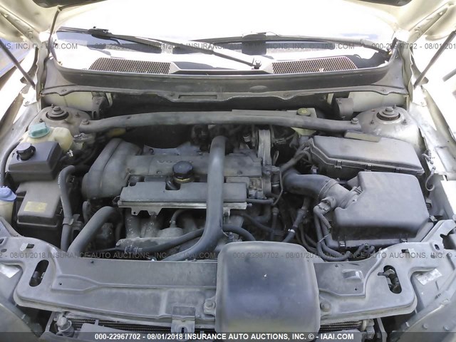 YV1CZ59H641044748 - 2004 VOLVO XC90 WHITE photo 10