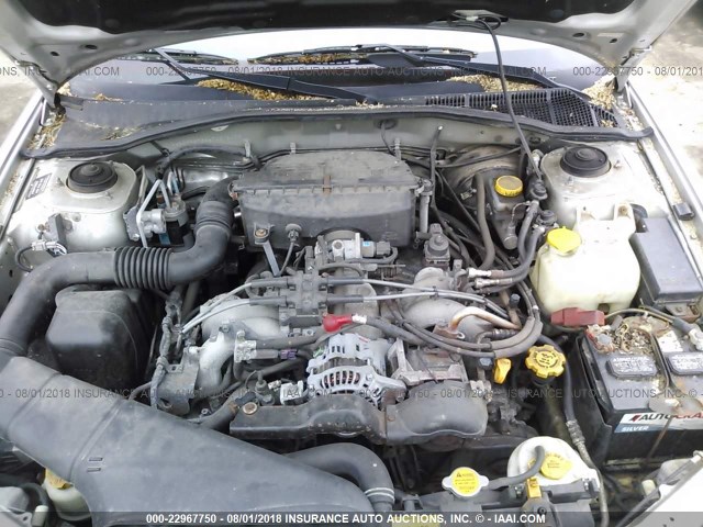4S3BH675847631243 - 2004 SUBARU LEGACY OUTBACK AWP 银色 照片 10
