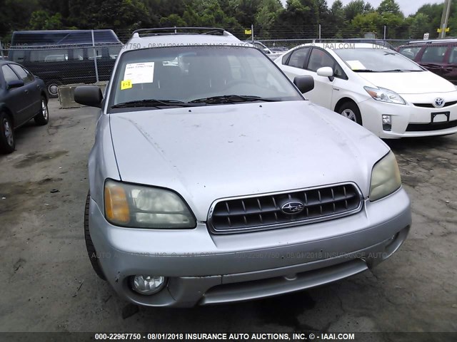 4S3BH675847631243 - 2004 SUBARU LEGACY OUTBACK AWP 银色 照片 6