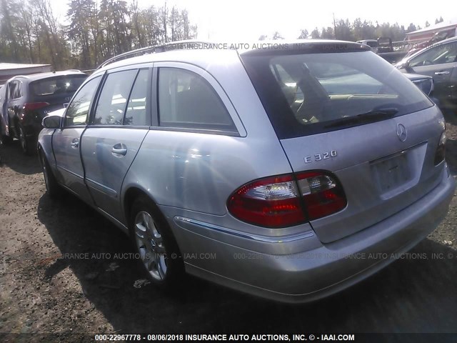 WDBUH82J95X171342 - 2005 MERCEDES-BENZ E 320 4MATIC SILVER photo 3