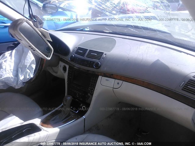 WDBUH82J95X171342 - 2005 MERCEDES-BENZ E 320 4MATIC SILVER photo 5