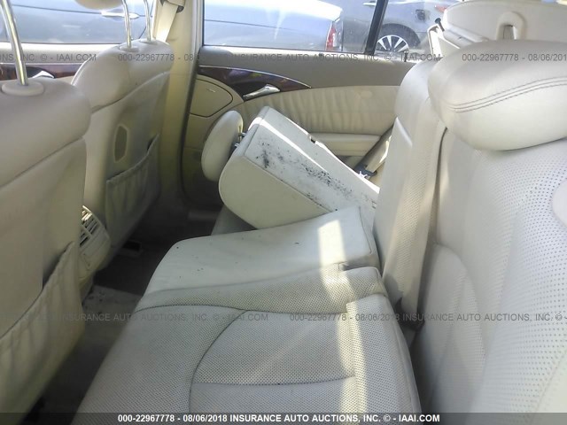 WDBUH82J95X171342 - 2005 MERCEDES-BENZ E 320 4MATIC SILVER photo 8